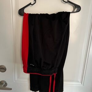 Athletic Works Men’s pants 3xl(48-50) red/black